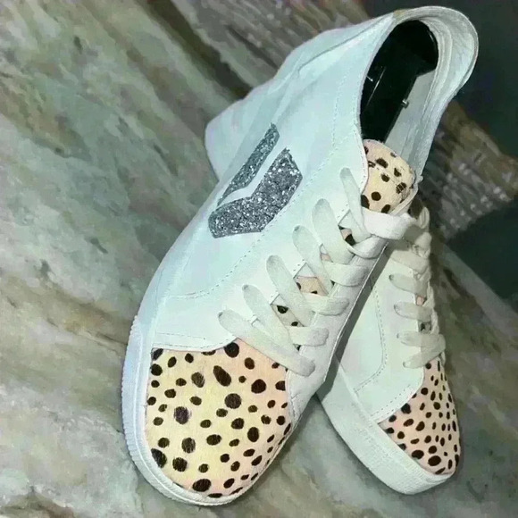 Women’s DOLCE VITA Zeph Mixed-Media Platform Sneakers - 100% Exclusive. Size 7.5 - Picture 7 of 10